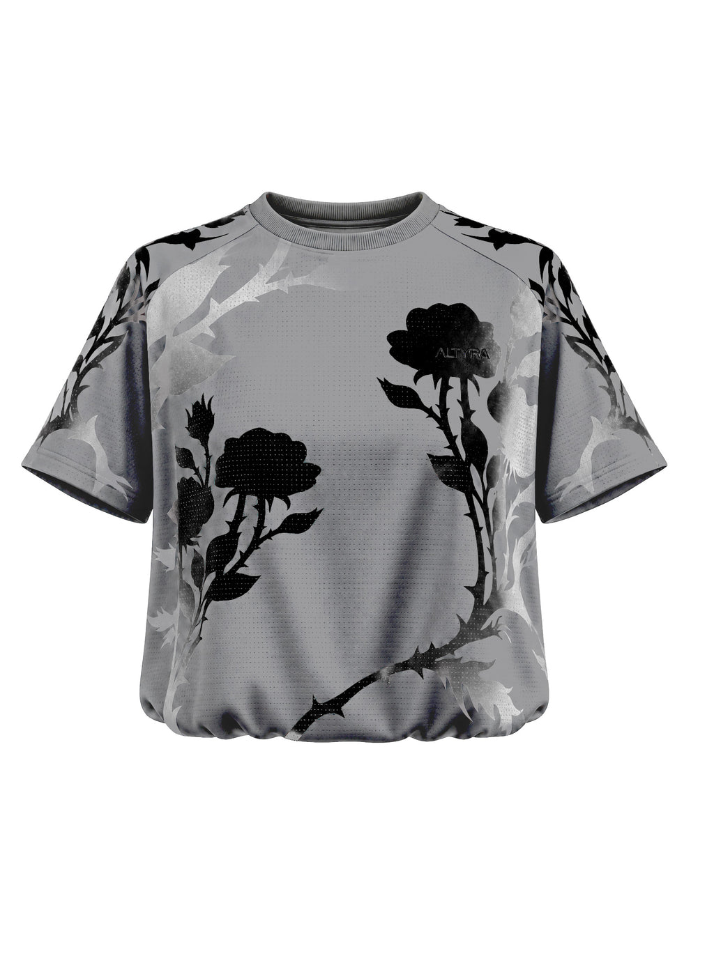 Bubble T-shirt with build-in bra