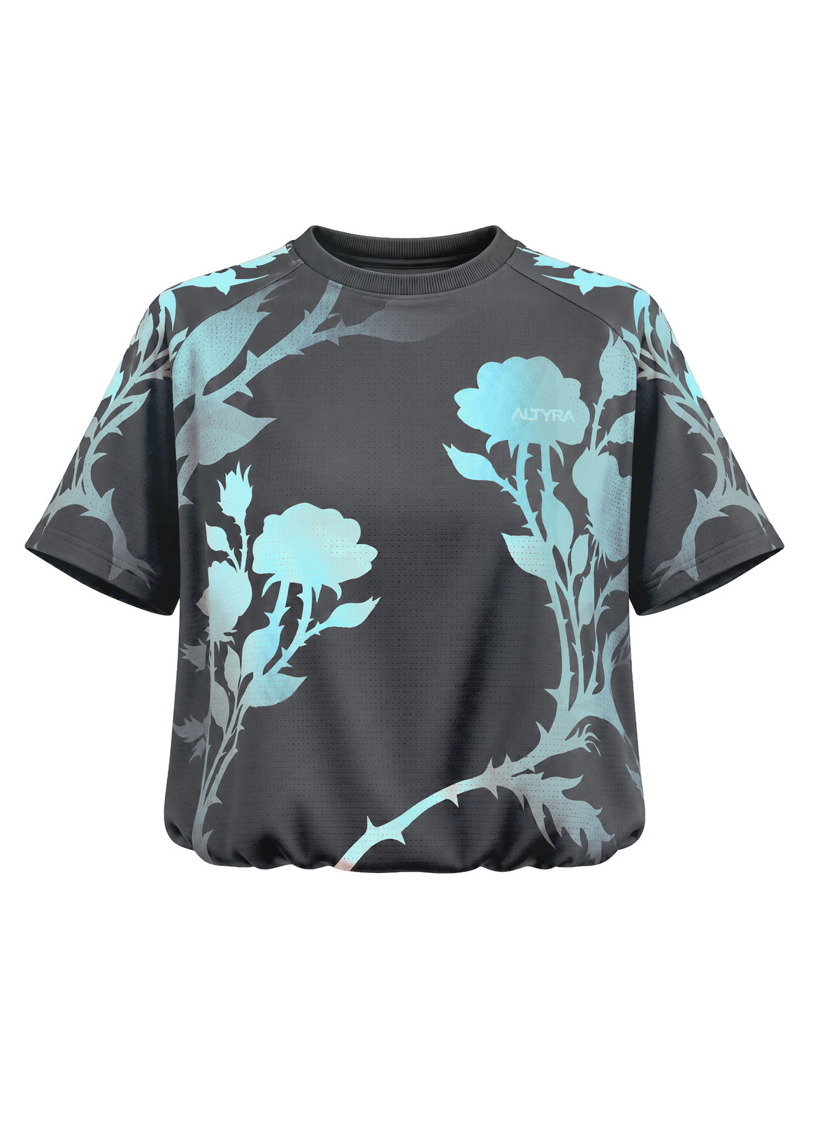 Bubble T-shirt with build-in bra