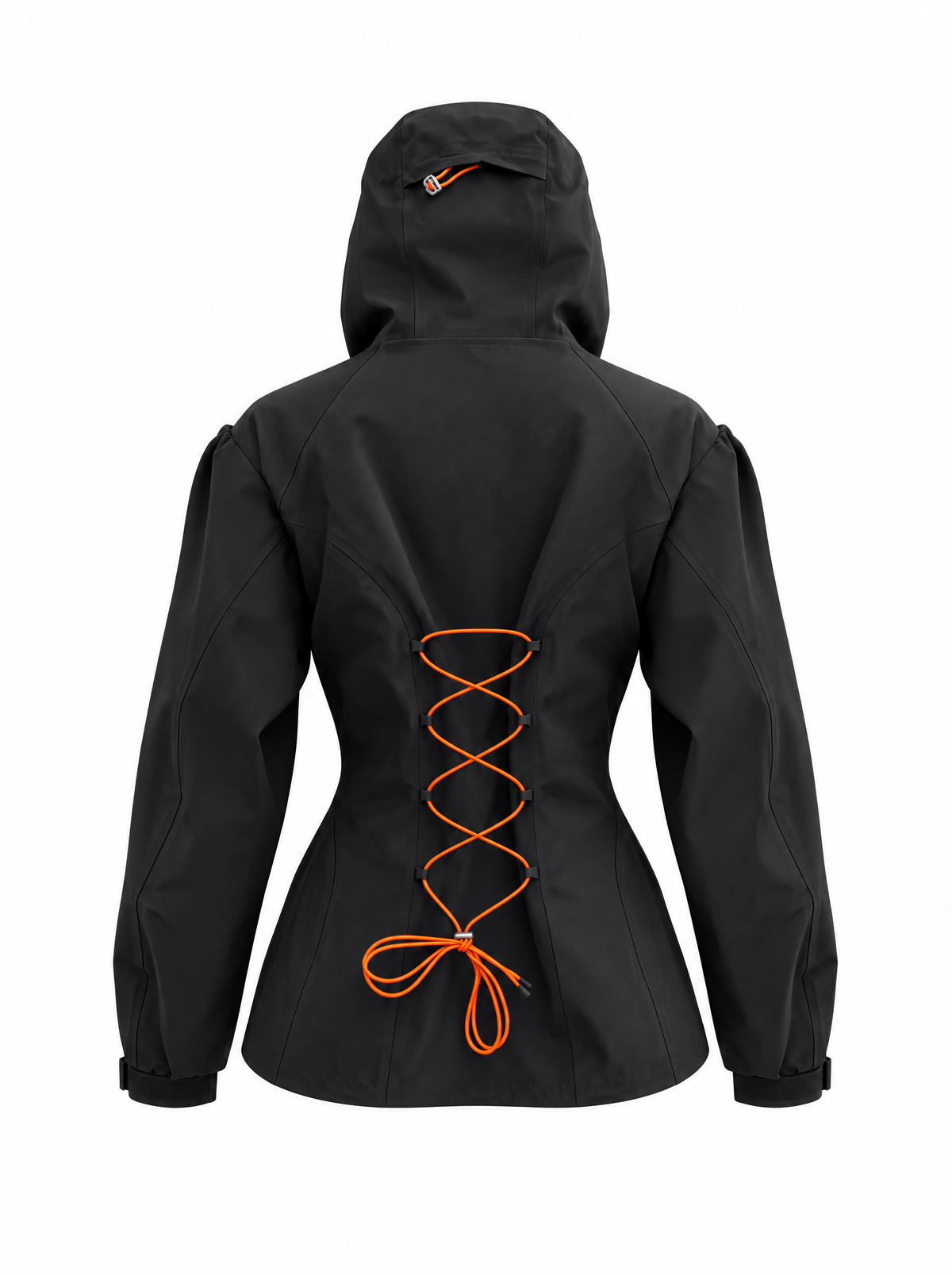 Tailored lace-up hardshell